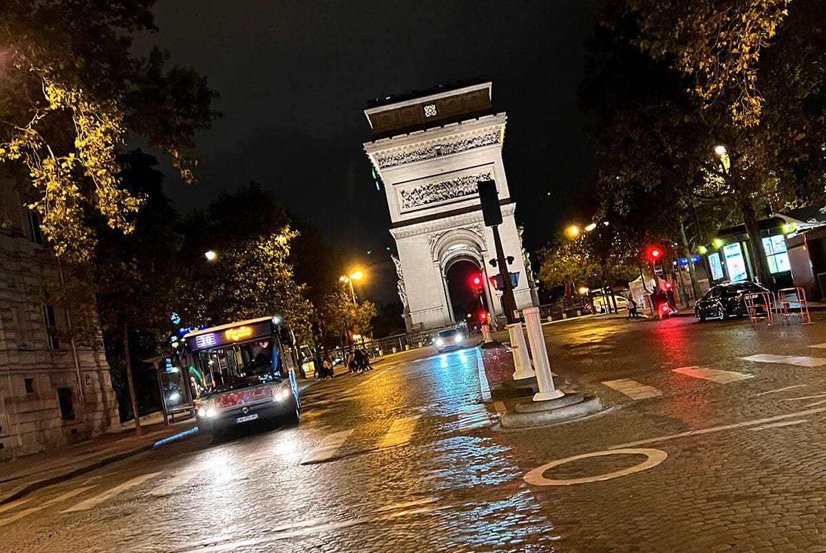 Public transportation in Paris